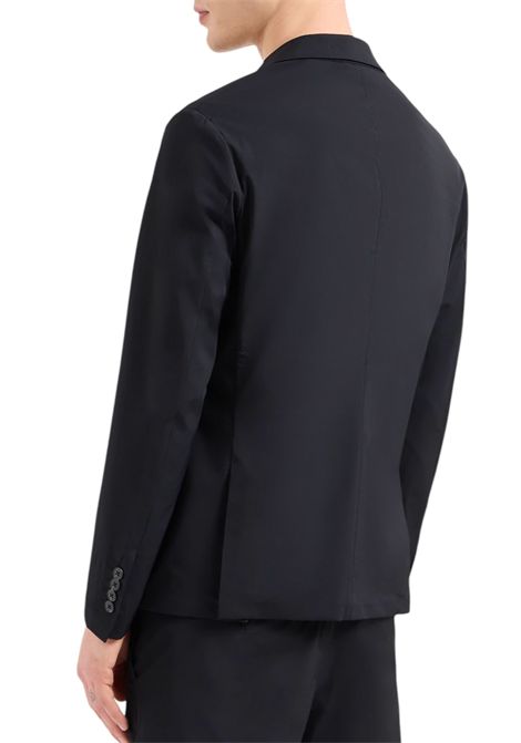 Giacca monopetto in twill ultra stretch ARMANI EXCHANGE | Giacche | 8NZG49 ZNYZZ1200